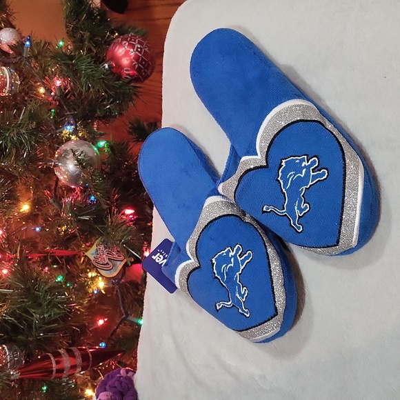NFL Detroit Lions Glitter Slide - Picture 1 of 15